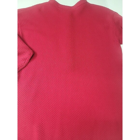 Vintage Stefano International Red Chunky Knit Christmas Sweater Sz M - Picture 8 of 10